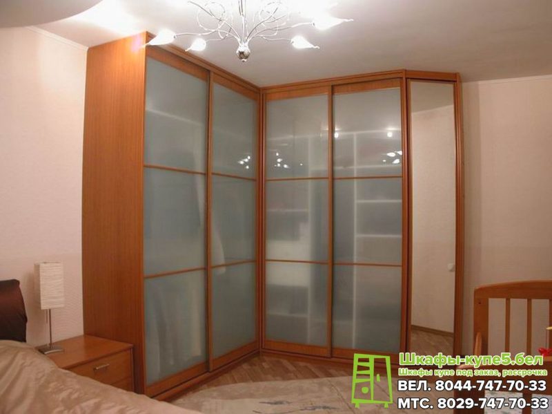 Матовый шкаф-купе под заказ в Минске
