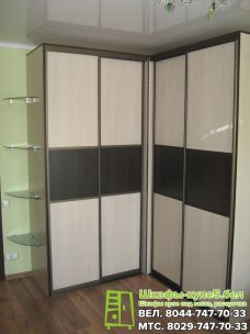Угловой шкаф-купе под заказ в Минске